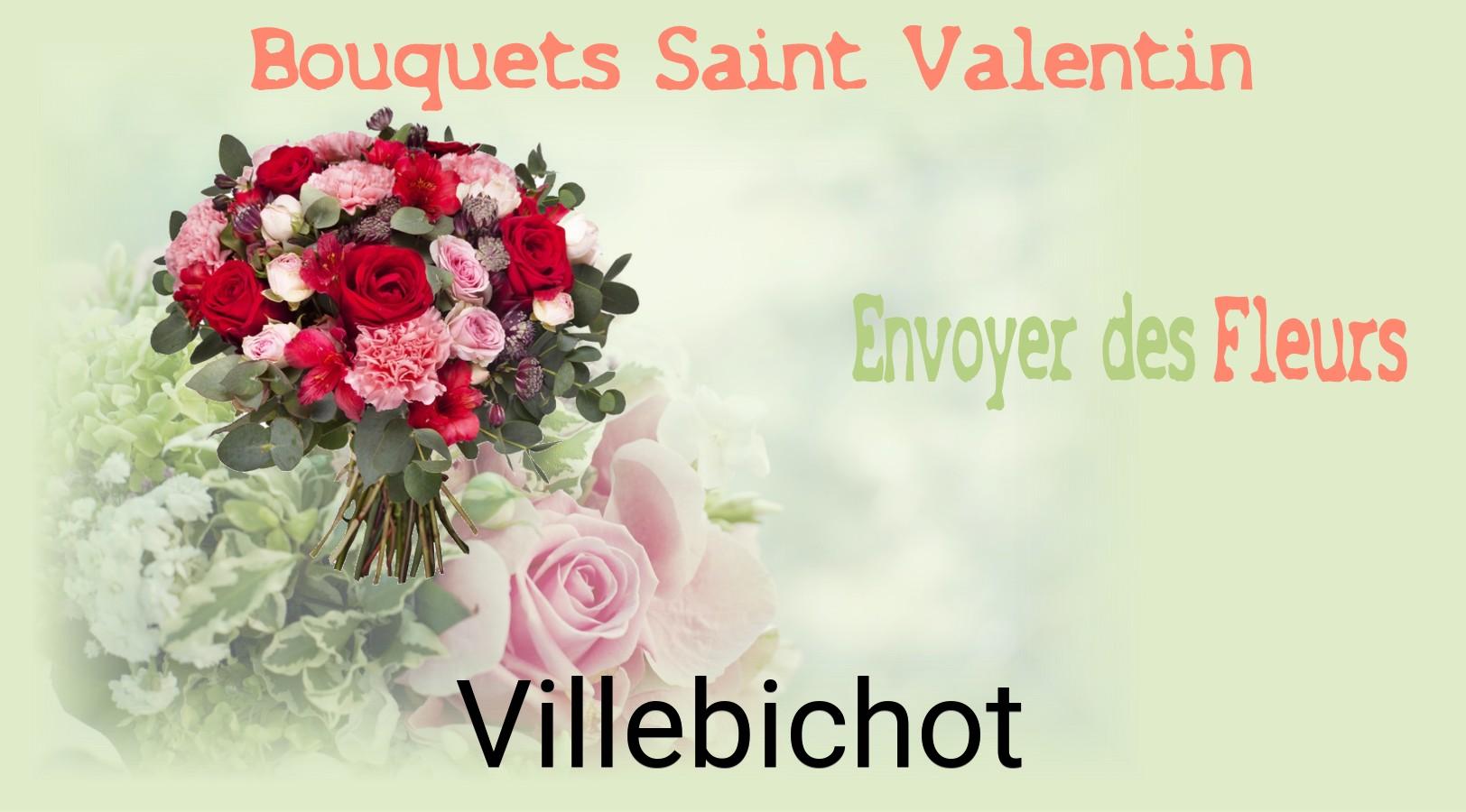 Roses de Saint-Valentin livrées à Villebichot